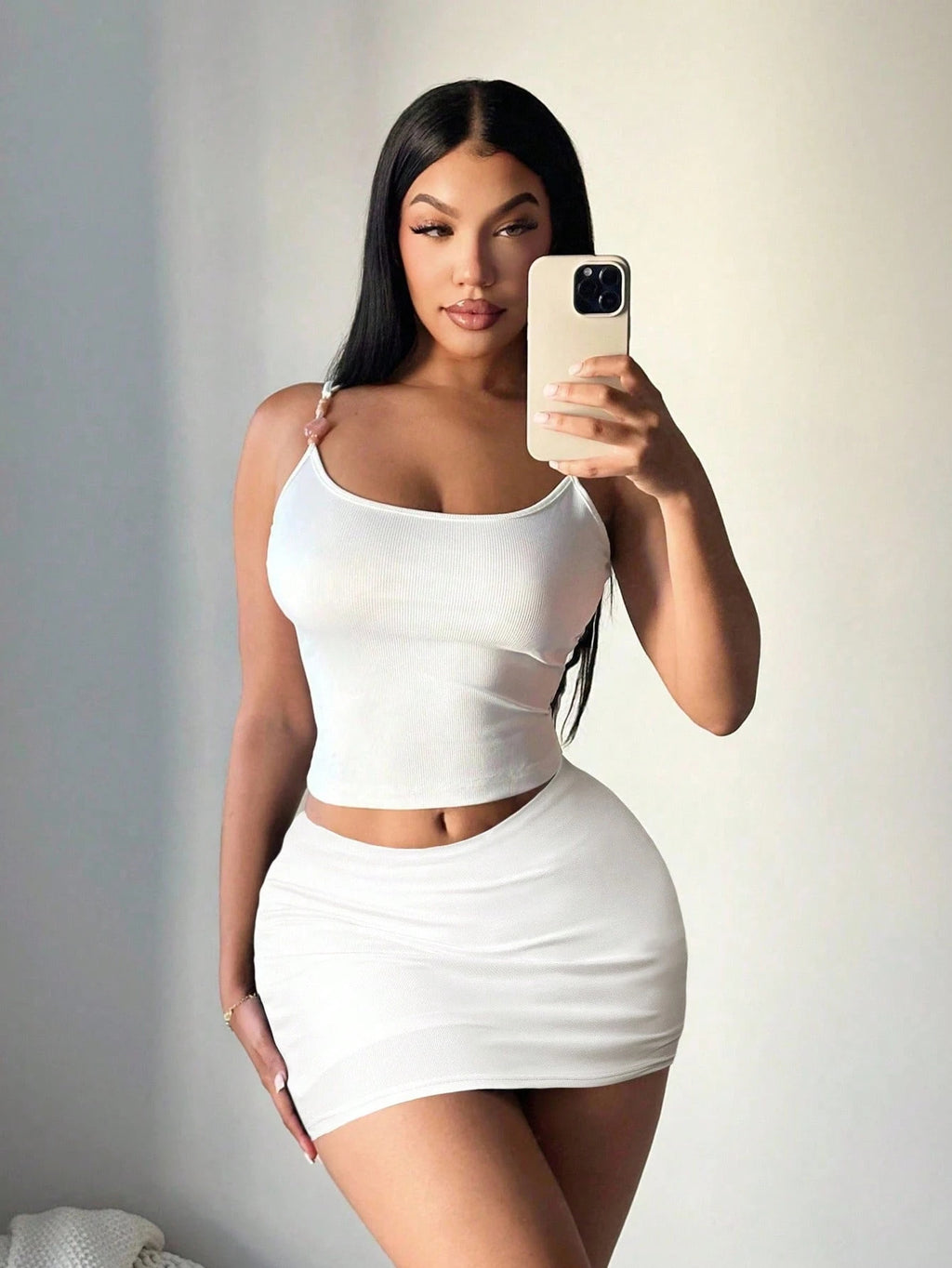 Women's Black & Khaki Sexy Casual Mini Bodycon Skort - Tight Skirt with Leggings Included for Daily Wear, Night Out & Casual Occasions