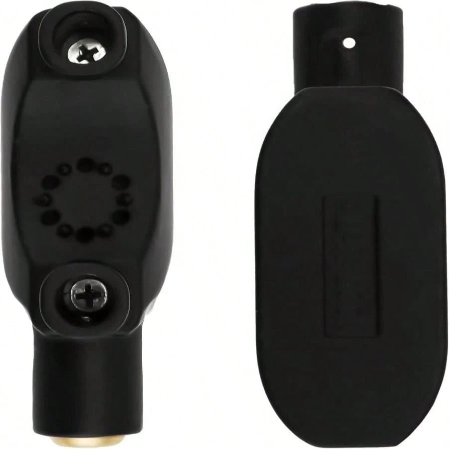 2-Pack 110DB Alarm Padlock, Anti-Theft Lock for Door Motorcycle Bicycle, 3 Keys (Black)