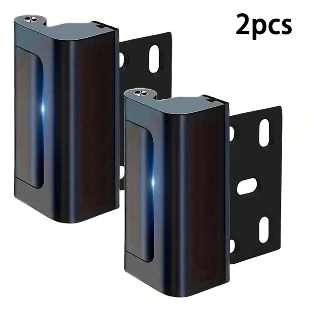 2pcs Door Reinforcement Locks, 800Lbs 3" Stop, Inward Swing Door Home & Industrial Security Lock